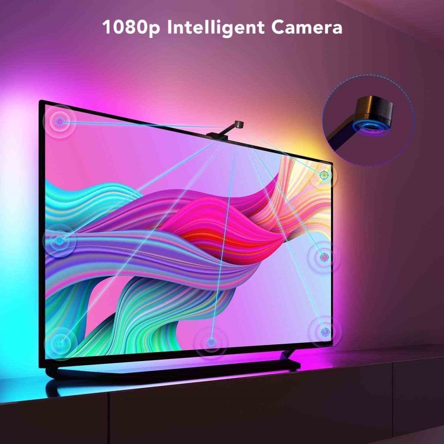 Govee - Rétroéclairage DreamView TV 75-85 SMART LED RGBIC Wi-Fi + Télécommande