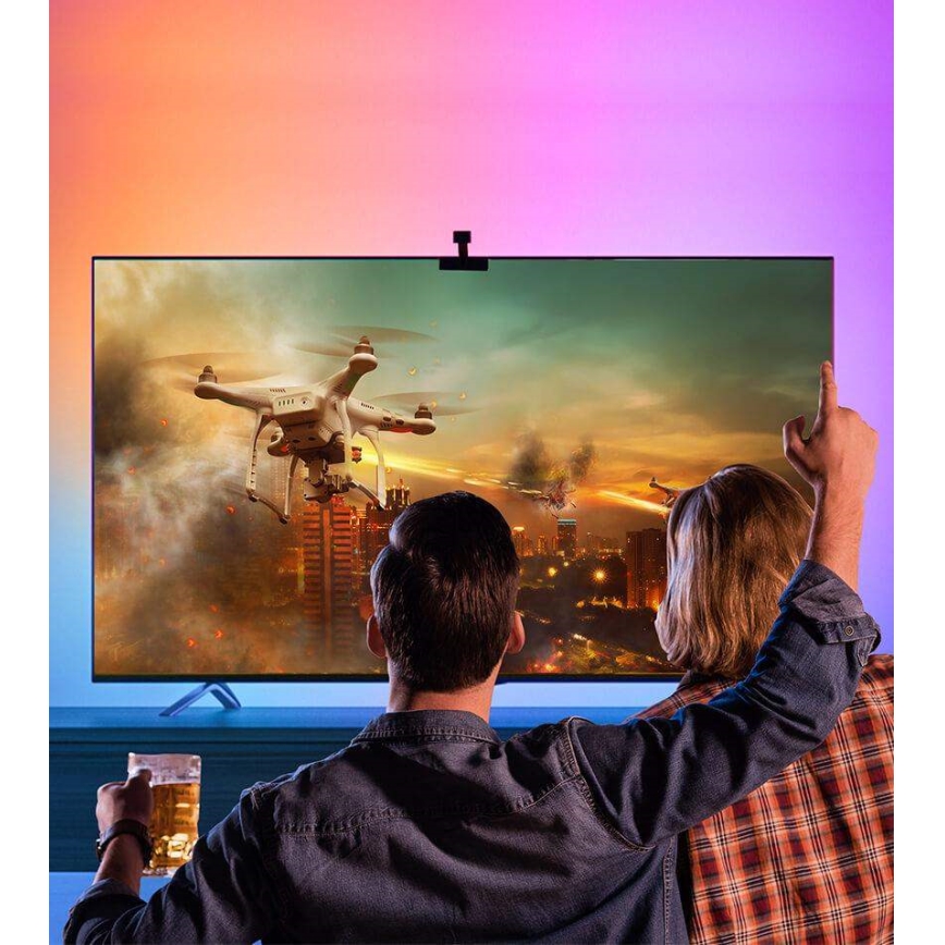 Govee - Rétroéclairage DreamView TV 75-85 SMART LED RGBIC Wi-Fi + Télécommande