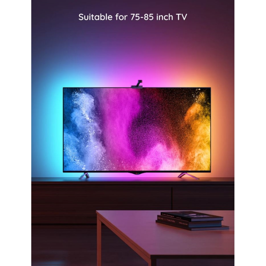 Govee - Rétroéclairage DreamView TV 75-85 SMART LED RGBIC Wi-Fi + Télécommande