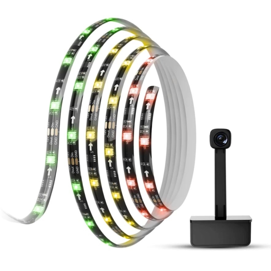 Govee - Rétroéclairage DreamView TV 75-85 SMART LED RGBIC Wi-Fi + Télécommande