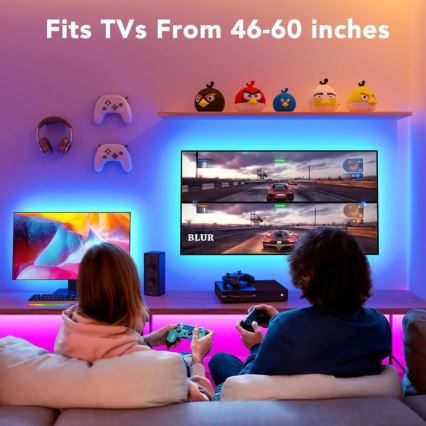 Govee - Rétroéclairage LED intelligent RGB pour téléviseurs 46-60 + télécommande