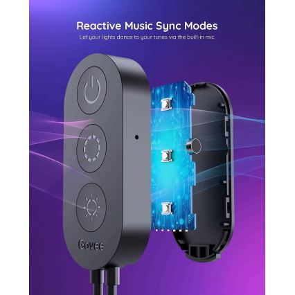 Govee - Rétroéclairage LED intelligent RGB pour téléviseurs 46-60 + télécommande