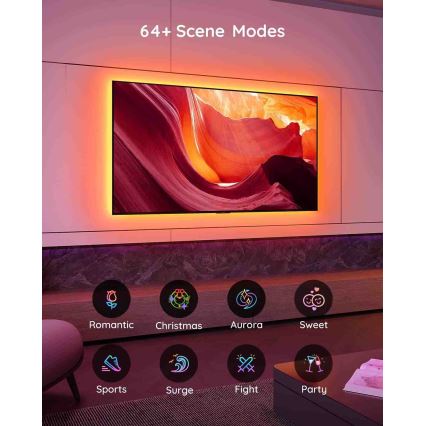 Govee - Rétroéclairage LED SMART RGB pour téléviseur 46-60