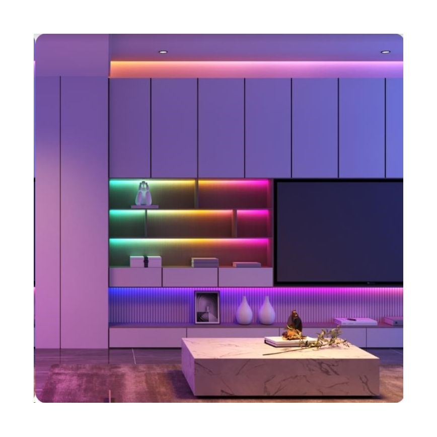 Govee - Ruban connecté Wi-Fi RGBIC PRO LED 10m