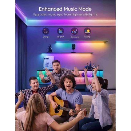 Govee - Ruban Wi-Fi RGBIC Smart PRO 5m - très résistant