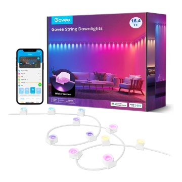 Govee - Spot sur câble LED RGBIC 5m Wi-Fi