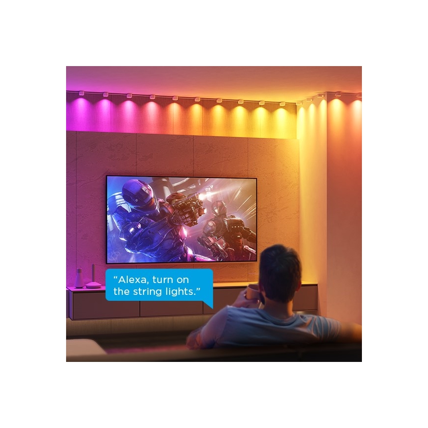 Govee - Spot sur câble LED RGBIC 5m Wi-Fi