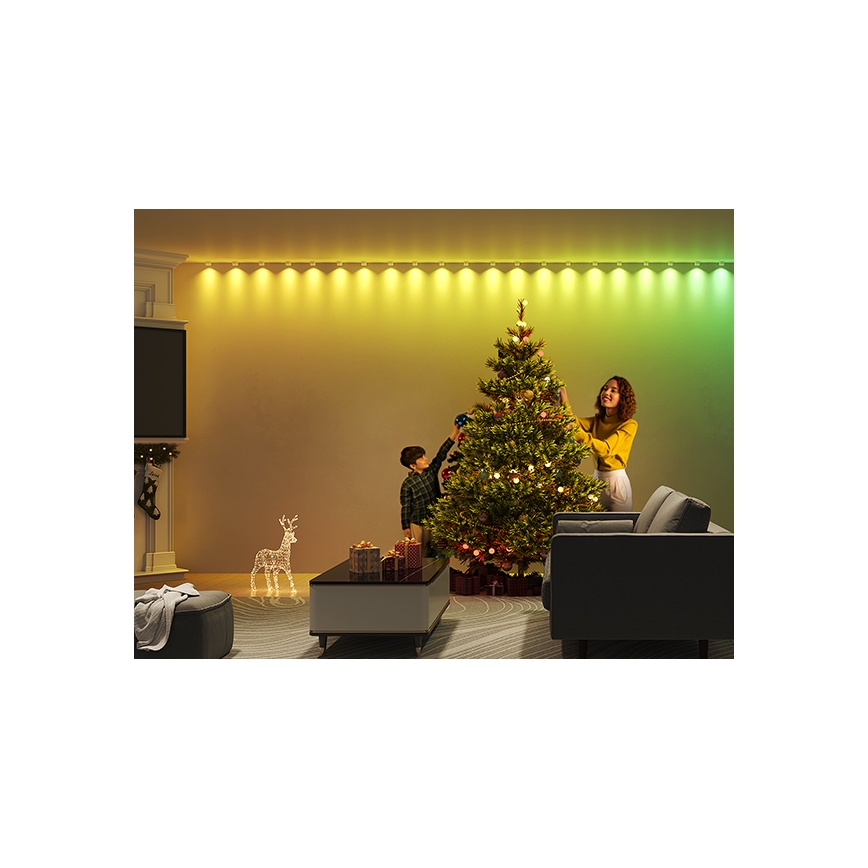 Govee - Spot sur câble LED RGBIC 5m Wi-Fi