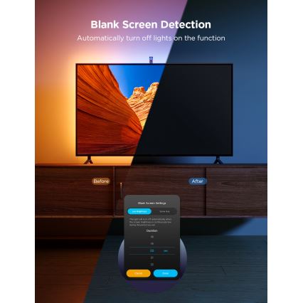 Govee - TV Backlight 3 Lite TV 75-85 SMART LED rétroéclairage RGBICW Wi-Fi IP67