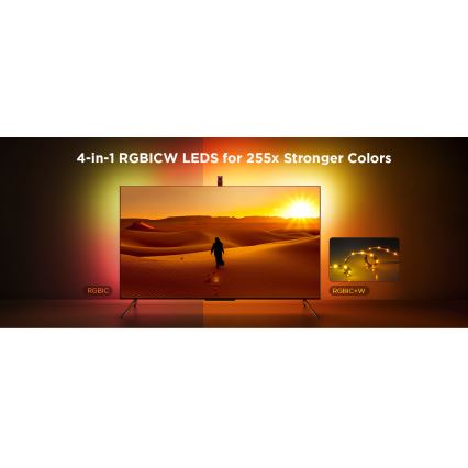 Govee - TV Backlight 3 Lite TV 75-85 SMART LED rétroéclairage RGBICW Wi-Fi IP67