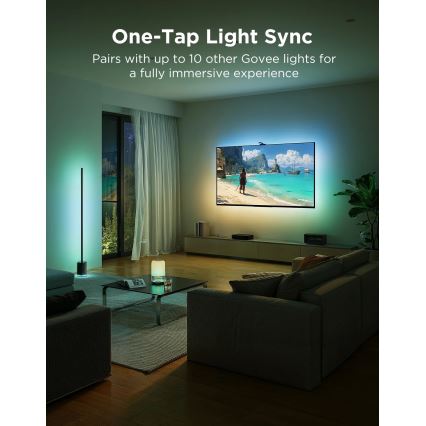 Govee - TV Backlight 3 Pro 75-85 Rétroéclairage TV LED intelligent RGBIC Wi-Fi