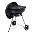 Grill à charbon portable noir