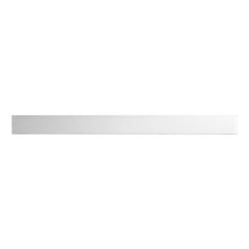 Grille de caniveau 69,5x2,3 cm inox/argenté