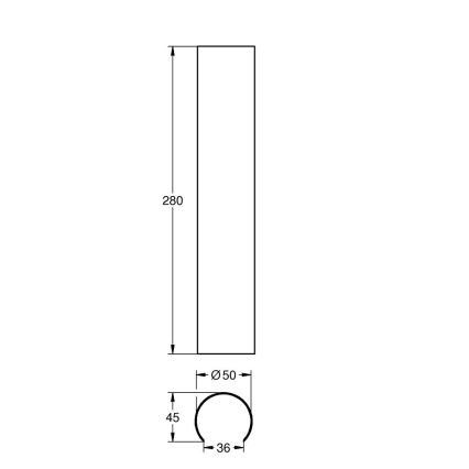 GROHE 101008DA00 - Cache-siphon bronze