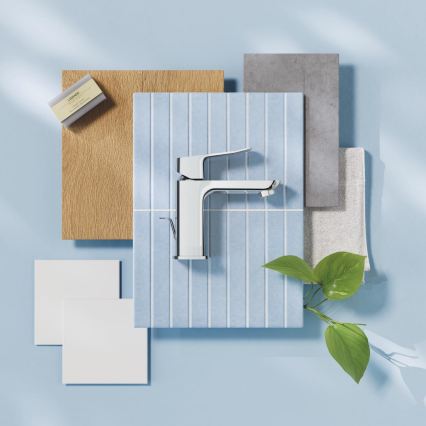 GROHE 1018560000 - Mitigeur de lavabo DICE S, finition chromée brillante
