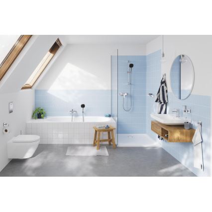 GROHE 1018720000 - Mitigeur de baignoire DICE, finition chrome brillant