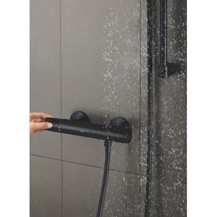 GROHE 1022172432 - Mitigeur thermostatique de douche PRECISION TREND noir