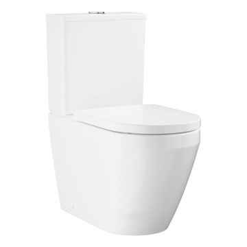 GROHE 102513SH00 - Ensemble WC EURO CERAMIC 67,3 x 37,6 x 79,2 cm céramique/blanc