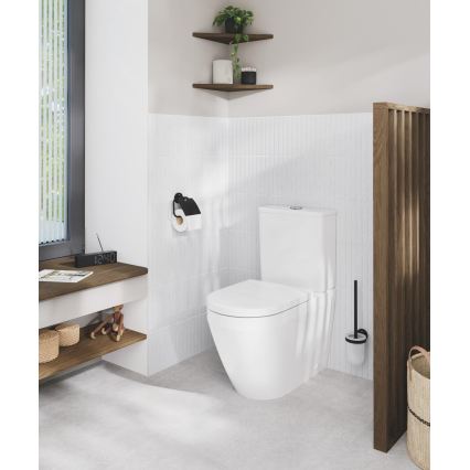 GROHE 102513SH00 - Ensemble WC EURO CERAMIC 67,3 x 37,6 x 79,2 cm céramique/blanc