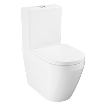 GROHE 102513SH00 - Ensemble WC EURO CERAMIC 67,3 x 37,6 x 79,2 cm céramique/blanc