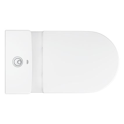 GROHE 102513SH00 - Ensemble WC EURO CERAMIC 67,3 x 37,6 x 79,2 cm céramique/blanc