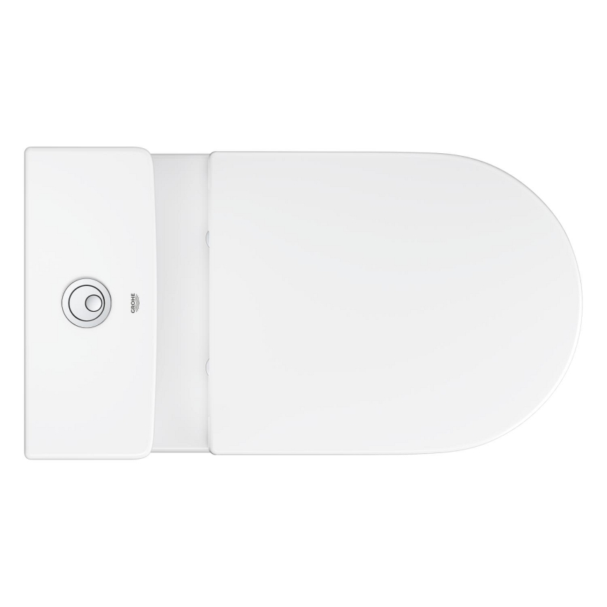 GROHE 102513SH00 - Ensemble WC EURO CERAMIC 67,3 x 37,6 x 79,2 cm céramique/blanc