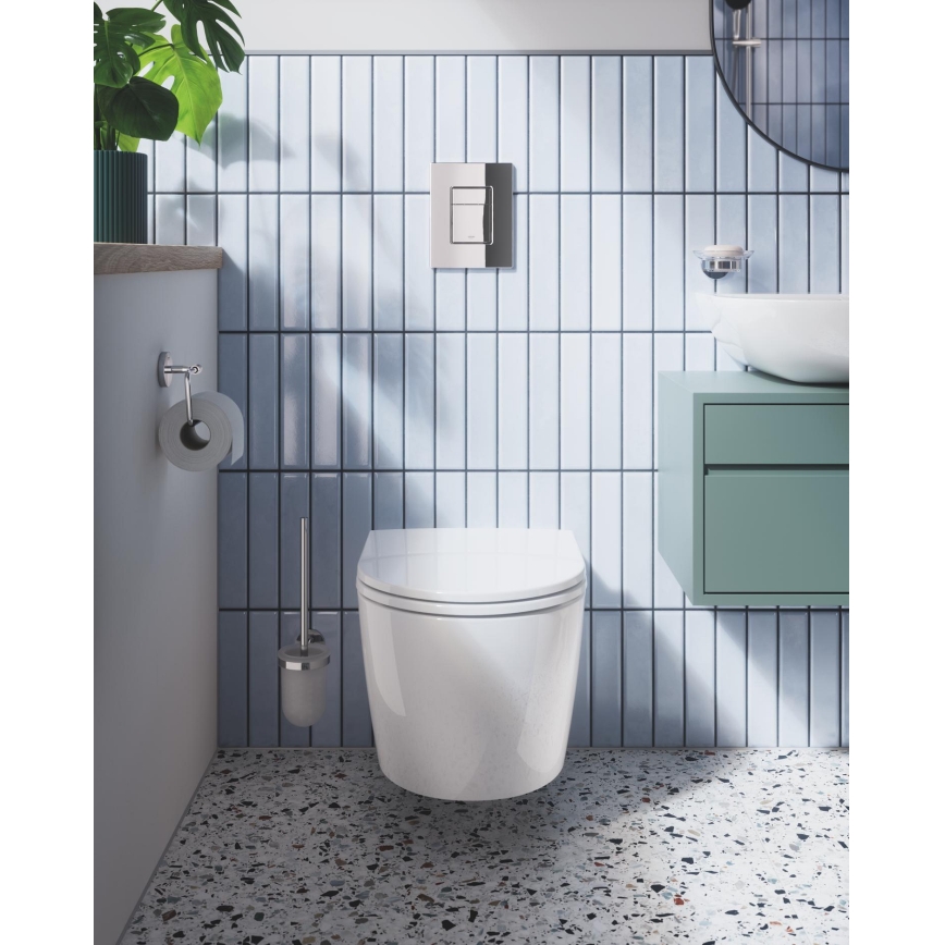 GROHE 103843SH00 - Ensemble 5-en-1 SOLIDO COMPACT 1,13 m, en céramique, finition blanche