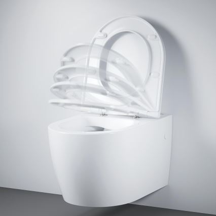 GROHE 103848SH00 - Cuvette suspendue START ROUND CERAMIC 368 × 543 mm blanc durable