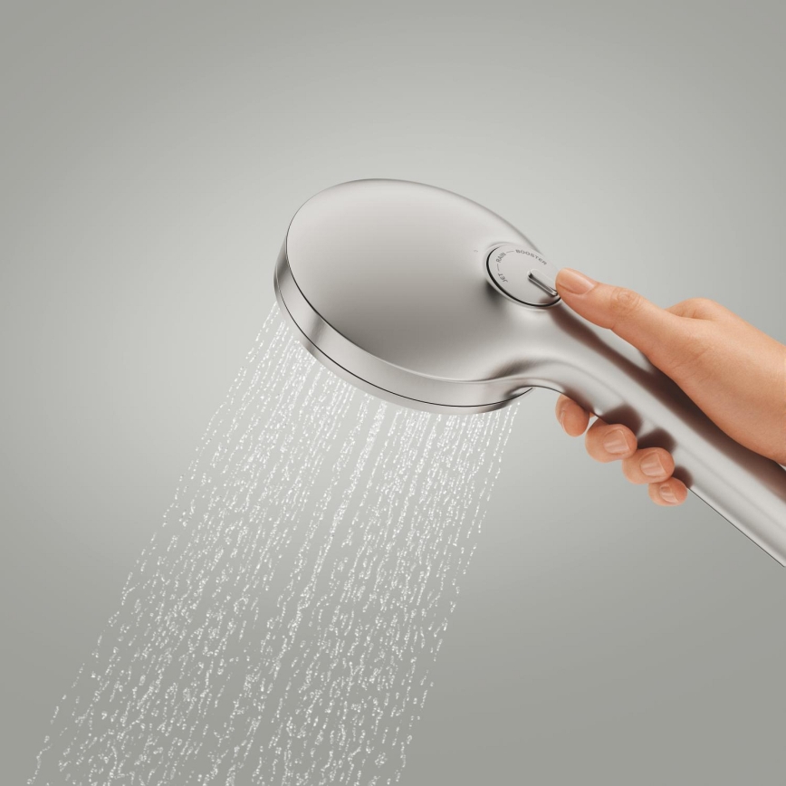 GROHE 134863DC00 - Pommeau de douche à main VITALIO JOY+ 120 mm chrome mat