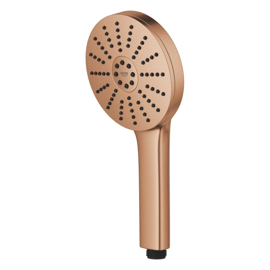 GROHE 134863DL00 - Douchette à main VITALIO JOY+ 120 mm, finition cuivre brossé