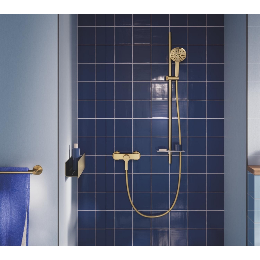 GROHE 134863GN00 - Douchette à main VITALIO JOY+ 120 mm, finition dorée brossée
