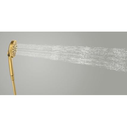 GROHE 134863GN00 - Douchette à main VITALIO JOY+ 120 mm, finition dorée brossée