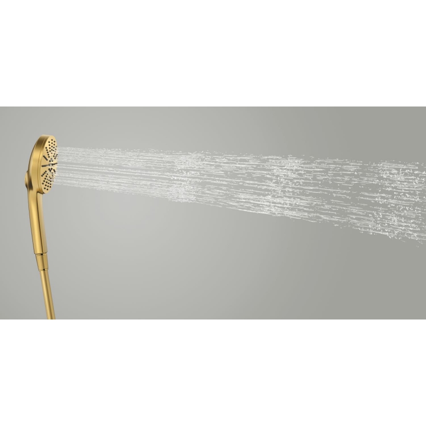 GROHE 134863GN00 - Douchette à main VITALIO JOY+ 120 mm, finition dorée brossée