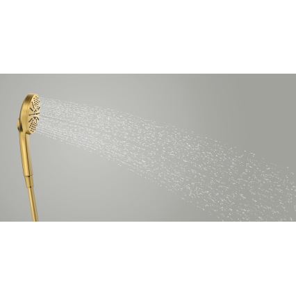 GROHE 134863GN00 - Douchette à main VITALIO JOY+ 120 mm, finition dorée brossée