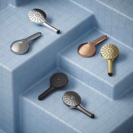 GROHE 134863GN00 - Douchette à main VITALIO JOY+ 120 mm, finition dorée brossée
