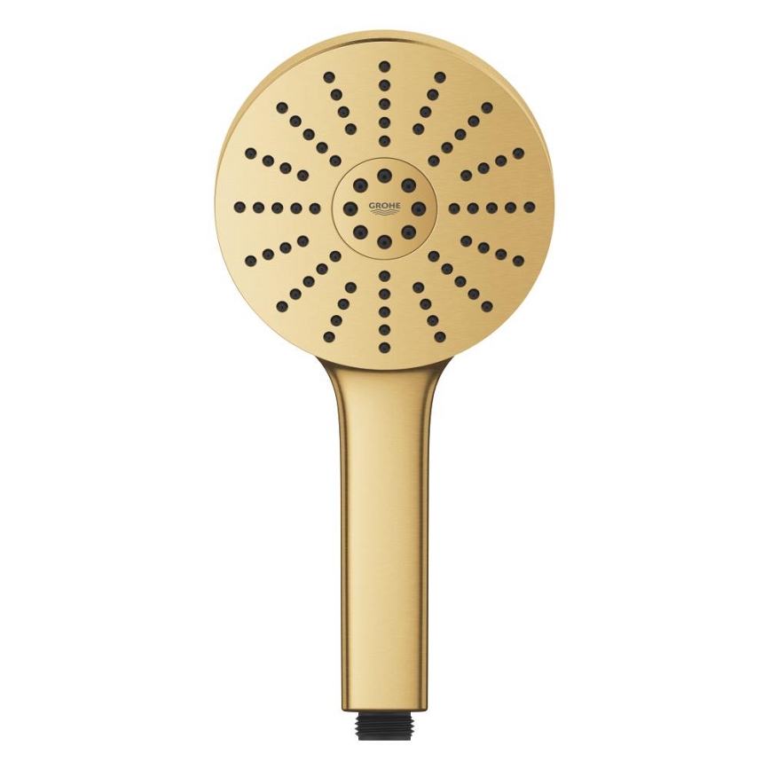 GROHE 134863GN00 - Douchette à main VITALIO JOY+ 120 mm, finition dorée brossée
