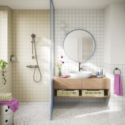 GROHE 134864AL00 - Douchette à main VITALIO JOY+ 120 mm, finition graphite
