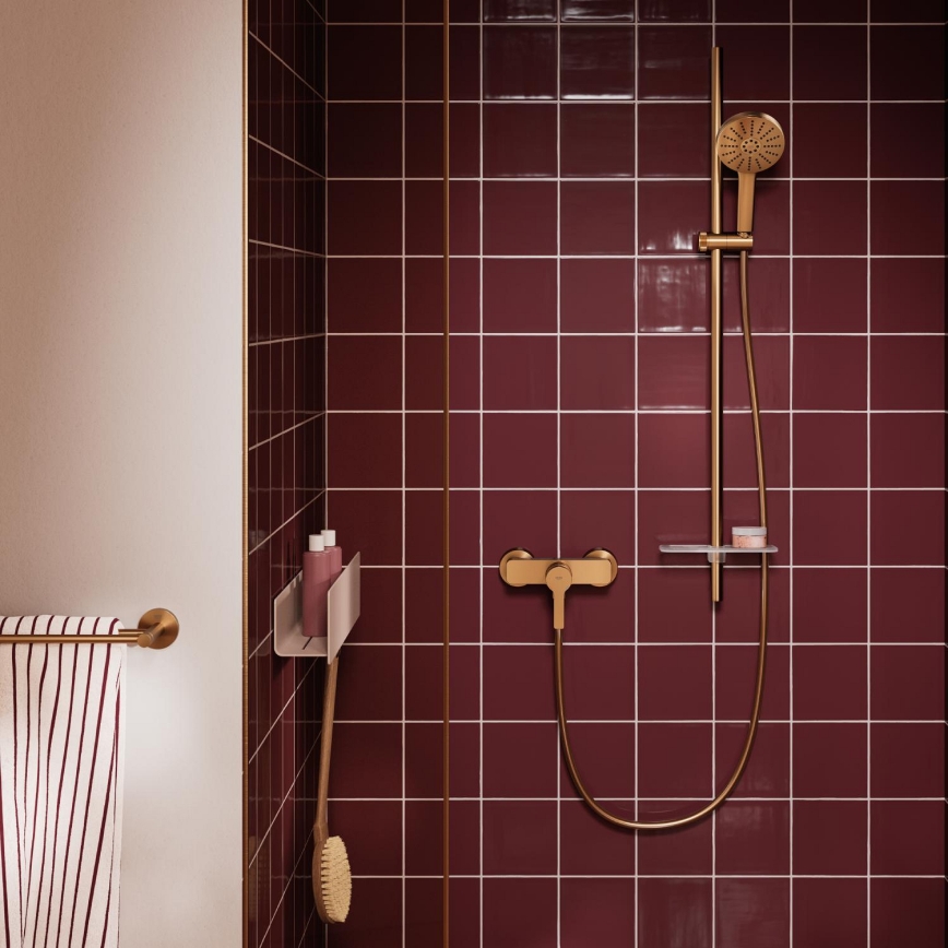 GROHE 134864DL00 - Pommeau de douche VITALIO JOY+ 120 mm, finition cuivre brossé