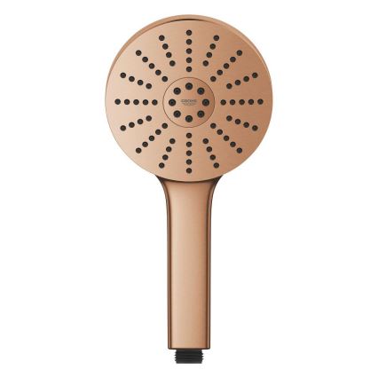 GROHE 134864DL00 - Pommeau de douche VITALIO JOY+ 120 mm, finition cuivre brossé