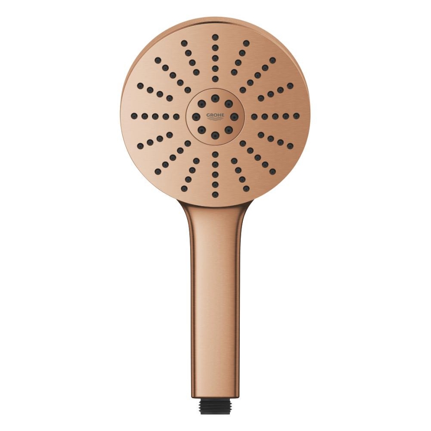 GROHE 134864DL00 - Pommeau de douche VITALIO JOY+ 120 mm, finition cuivre brossé
