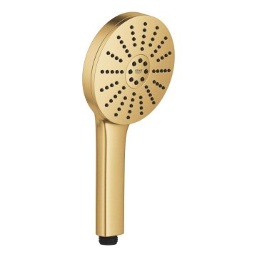 GROHE 134864GN00 - Pommeau de douche VITALIO JOY+ 120 mm doré brossé