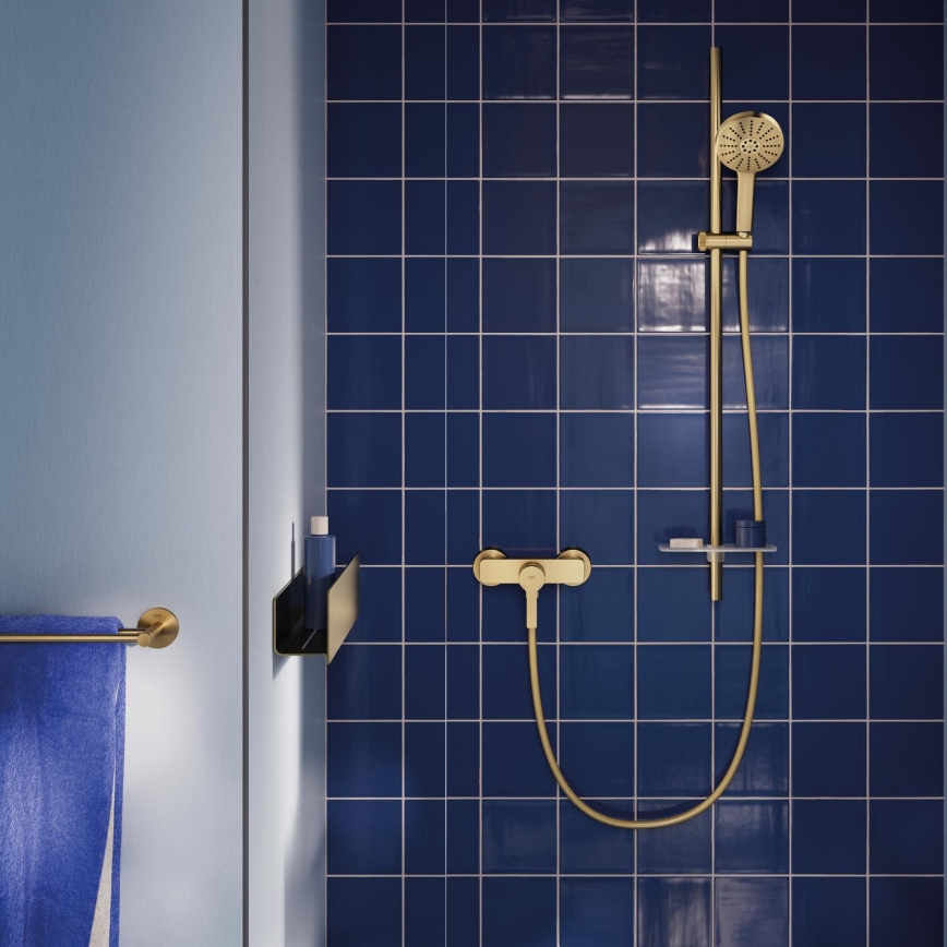 GROHE 134864GN00 - Pommeau de douche VITALIO JOY+ 120 mm doré brossé