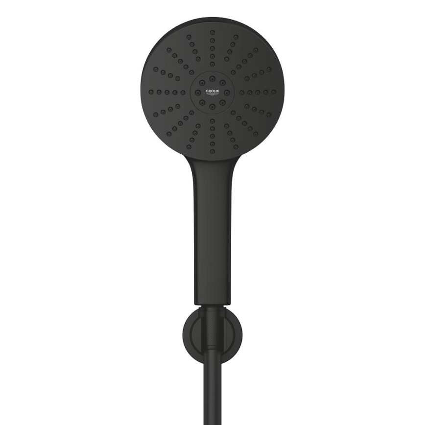GROHE 1348652430 - Ensemble de douche VITALIO JOY+ 120 mm noir