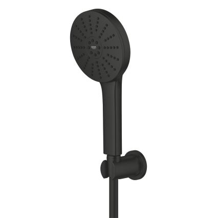 GROHE 1348652430 - Ensemble de douche VITALIO JOY+ 120 mm noir