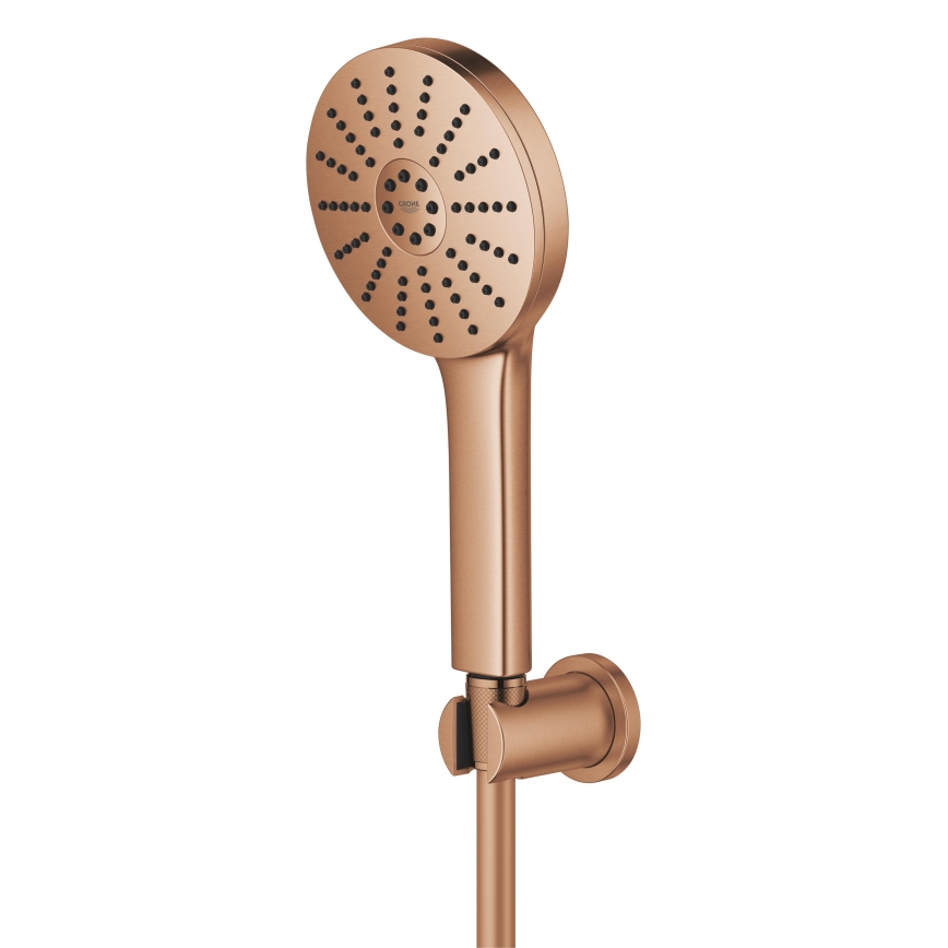 GROHE 134865DL00 - Ensemble de douche VITALIO JOY+ 120 mm cuivré