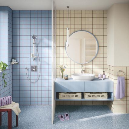 GROHE 1348660000 - Kit de douche VITALIO JOY+ 120 mm chrome brillant