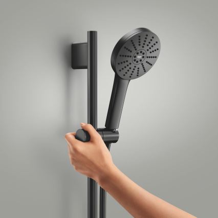 GROHE 1348662430 - Ensemble de douche VITALIO JOY+ 120 mm noir