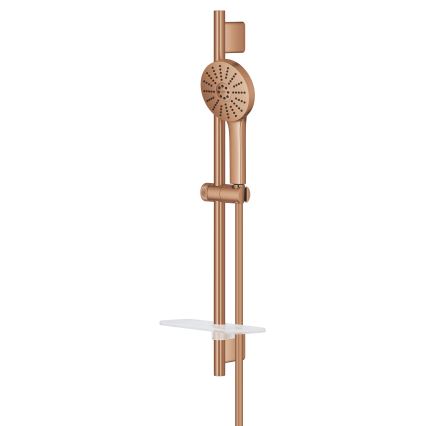 GROHE 134866DL00 - Ensemble de douche VITALIO JOY+ 120 mm, finition cuivre