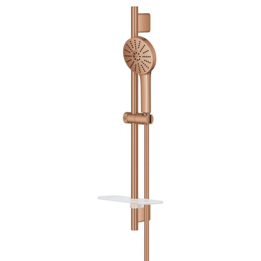 GROHE 134866DL00 - Ensemble de douche VITALIO JOY+ 120 mm, finition cuivre