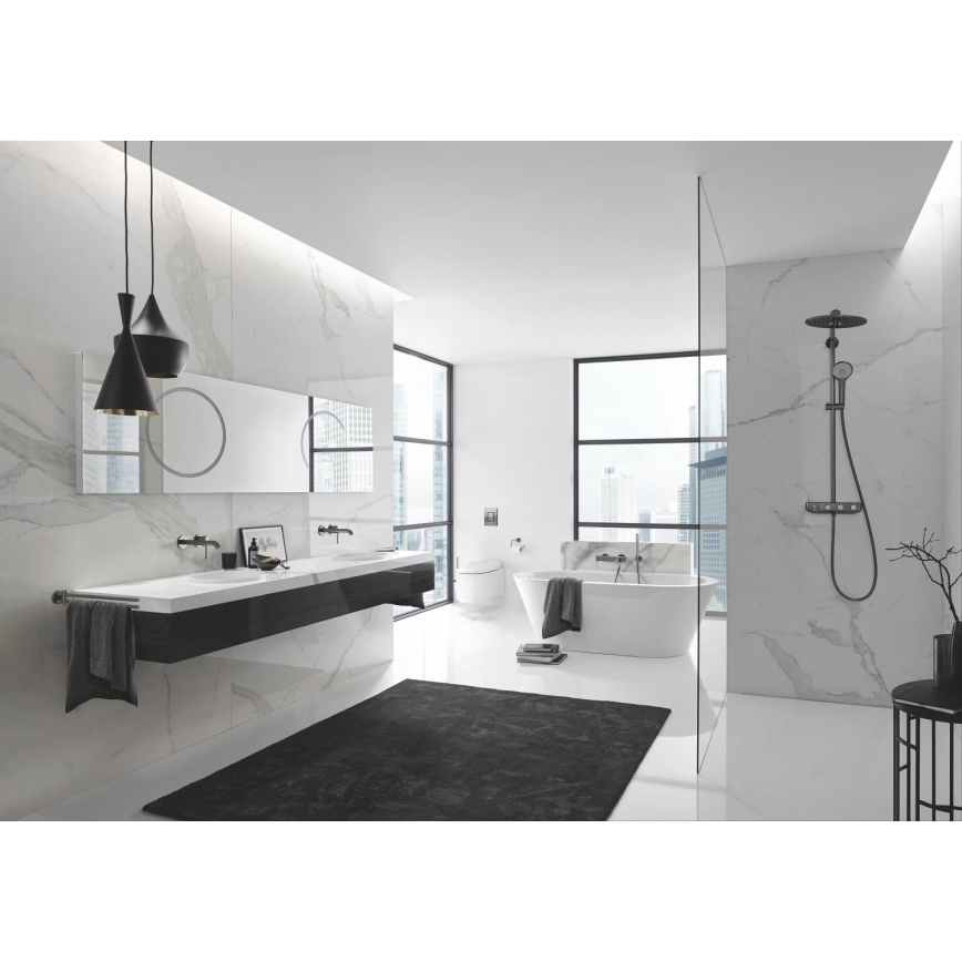 GROHE 19408AL1 - Mitigeur pour lavabo ESSENCE, bec 183 mm, finition graphite